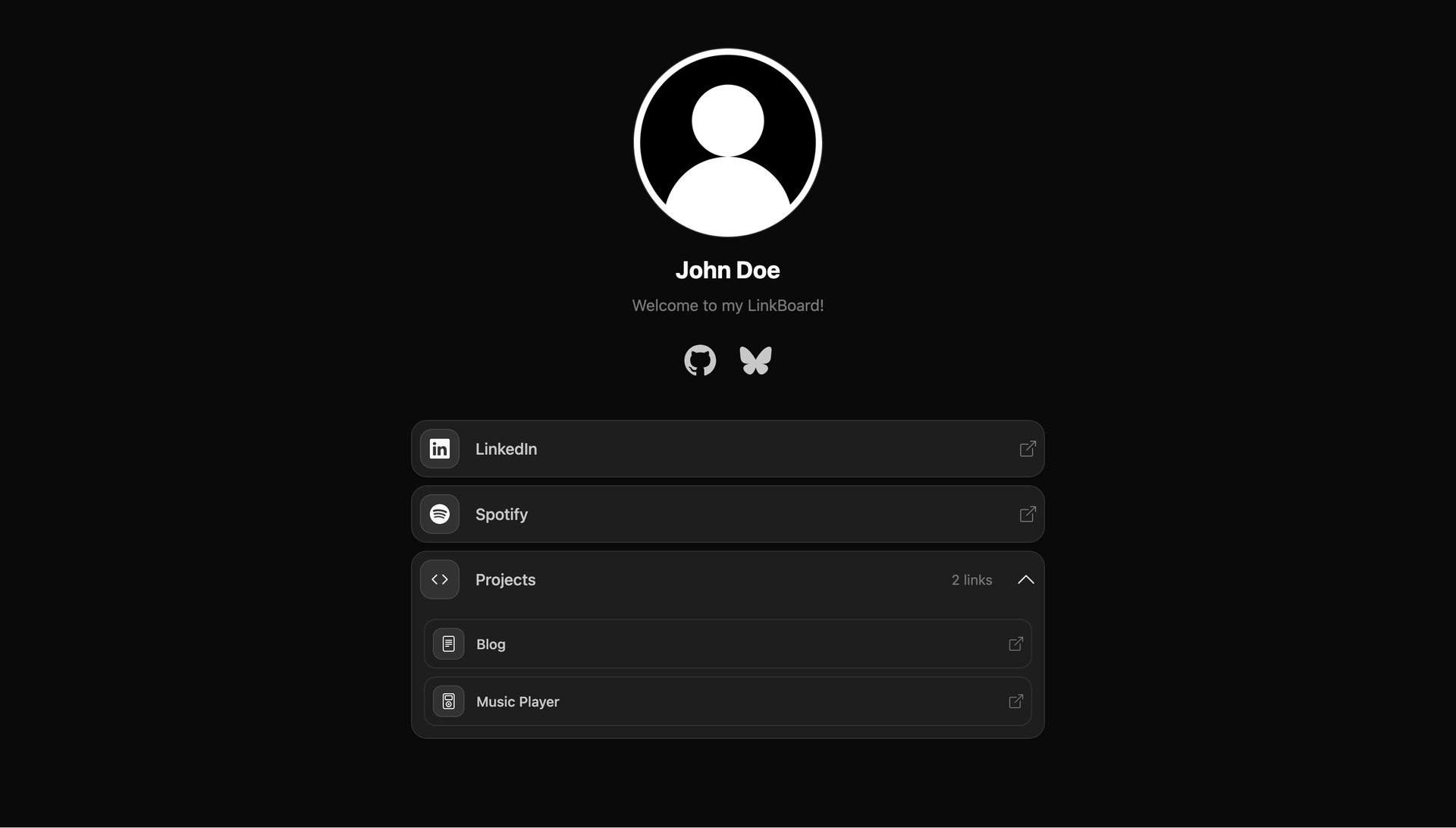 Linkboard UI (New Version)